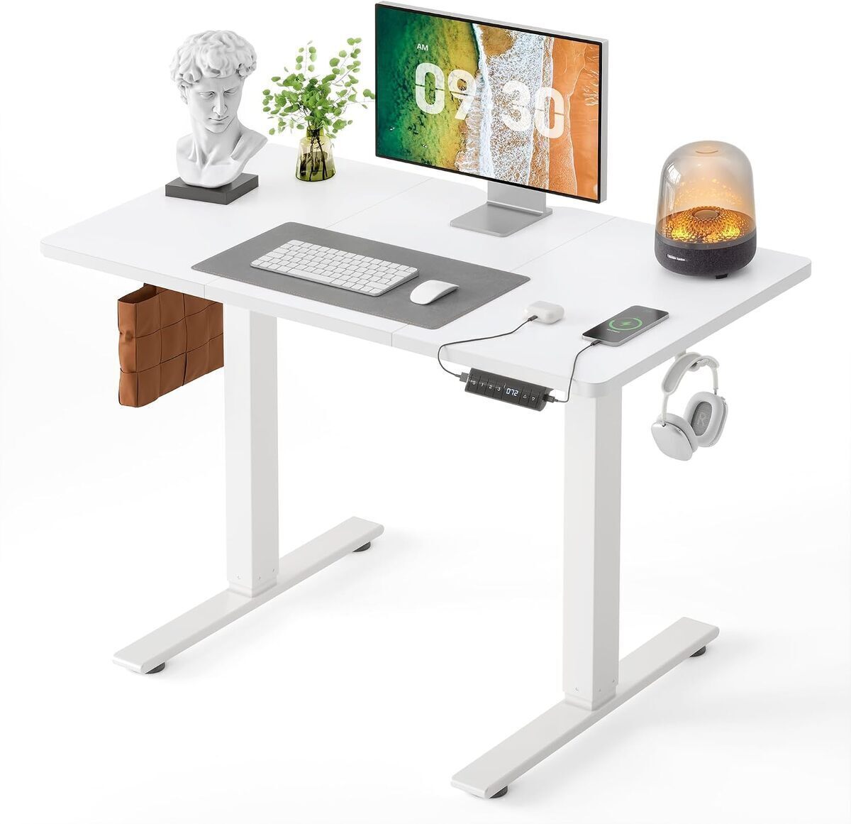 Test : bureau assis debout électrique Fezibo 120 x 60 cm réglable