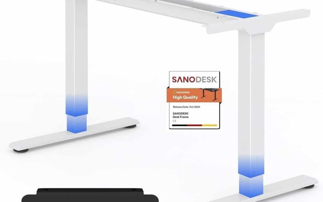 Test du bureau assis-debout Sanodesk à 2 moteurs