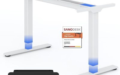 Test du bureau assis-debout Sanodesk à 2 moteurs