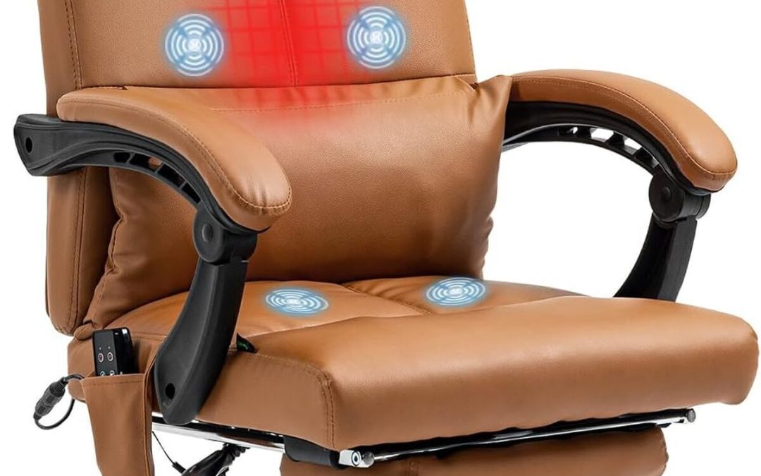 Test du fauteuil de massage Vinsetto chauffant avec repose-pieds