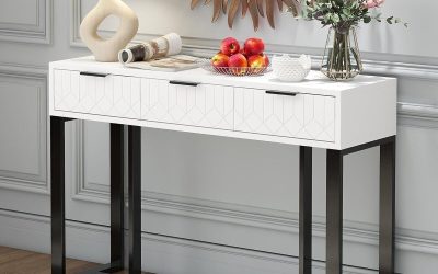 Test : table console LERFAN, élégance et rangement optimal