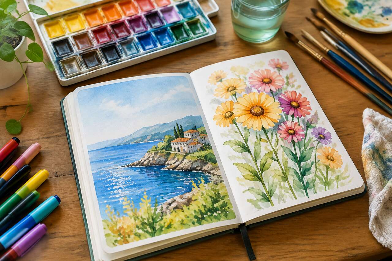 Comment débuter un art journal ?