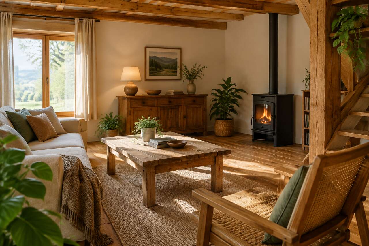Pourquoi le bois brut change l&rsquo;ambiance d&rsquo;un int&eacute;rieur