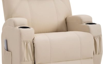 Test du fauteuil de massage inclinable HOMCOM