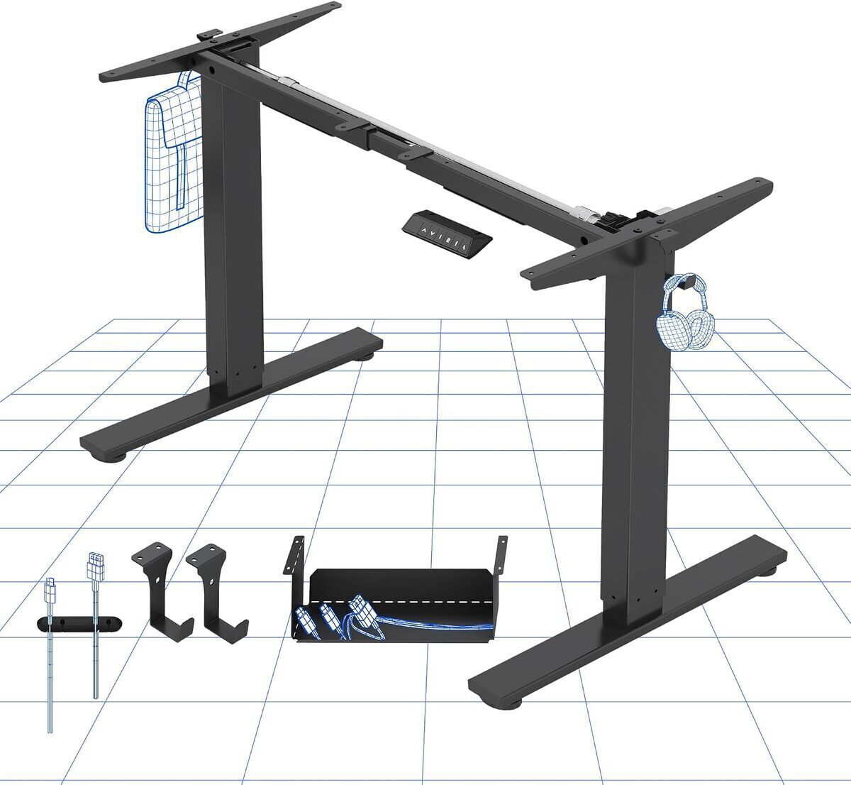 Test Flexispot : bureau assis-debout électrique anti-collision