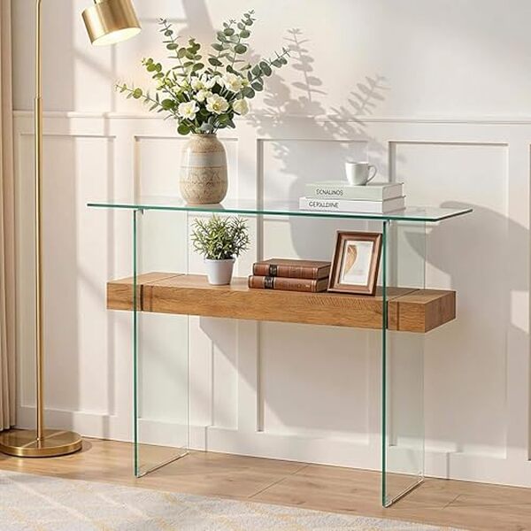 Découvrez notre avis sur la table console en verre ivinta avec rangement. Design épuré, qualité premium et fonctionnalité pour votre entrée ou salon.