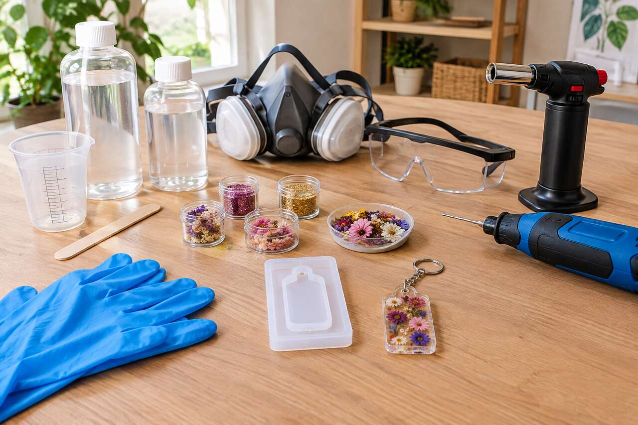 Tuto : créez votre porte-clés en résine personnalisé
