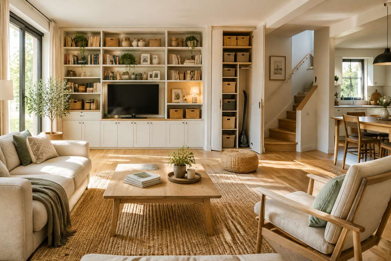 Optimiser l’espace : attribuer une place à chaque objet, pièce par pièce Optimiser l’espace : attribuer une place à chaque objet, pièce par pièce