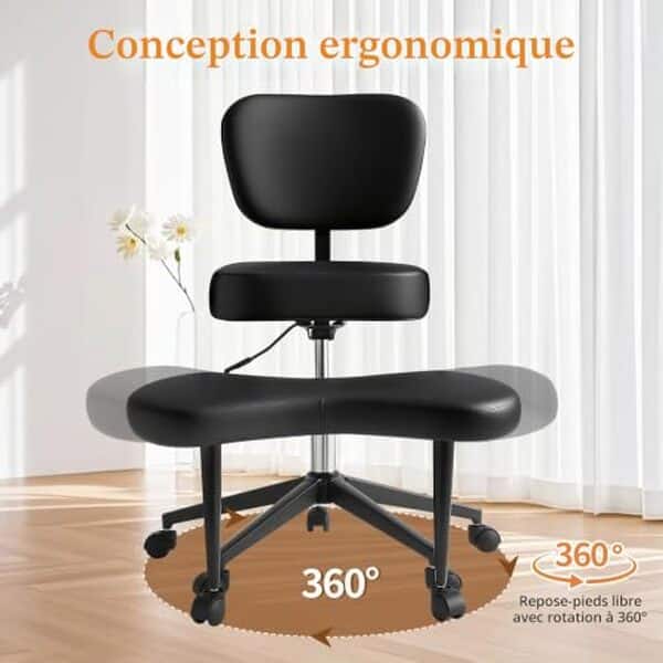 Découvrez notre test détaillé de la chaise de méditation ergonomique avec soutien lombaire et roulettes. Confort, qualité et performance analysés pour vous aider à bien choisir. 