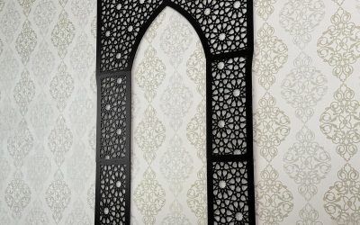 Avis sur le design mural en bois iwa concept Mihrab