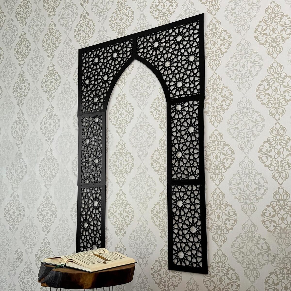 Avis sur le design mural en bois iwa concept Mihrab