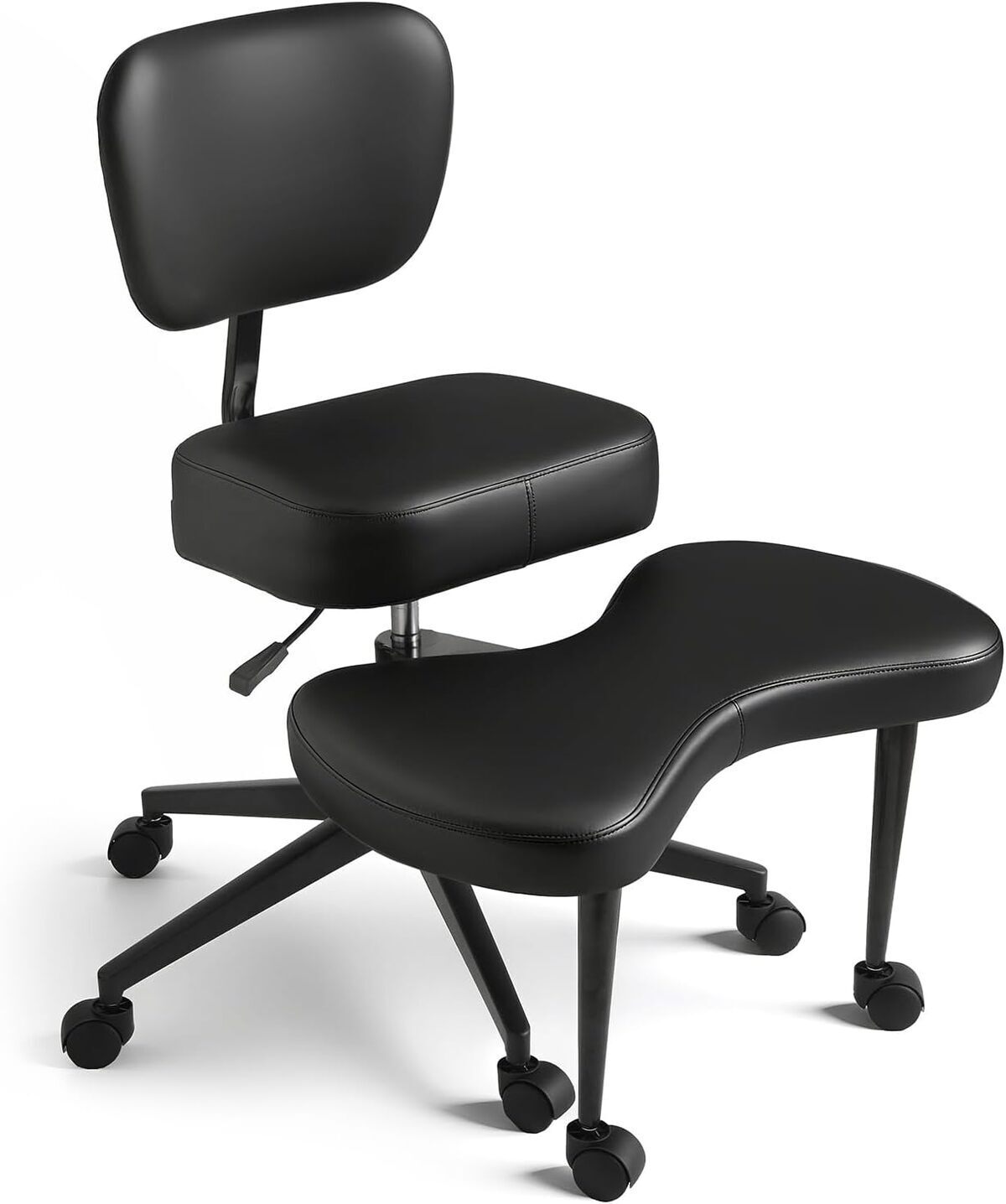 Test : chaise de méditation ergonomique avec soutien lombaire, genoux et roulettes