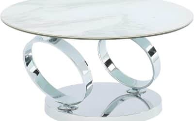 Test De La Table Basse Joline Vente-unique : élégance Et Transparence