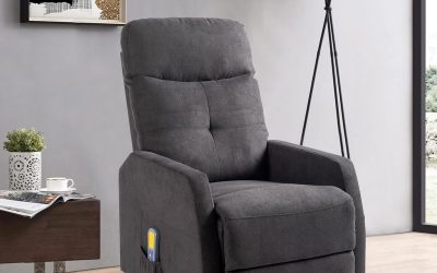 Test fauteuil électrique TactFire : relaxation inclinable et chauffante