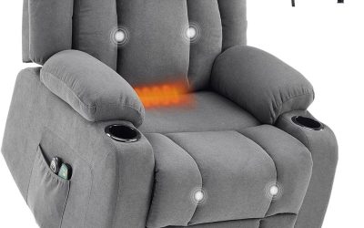 Test fauteuil relax électrique LEADZM avec massage et chaleur